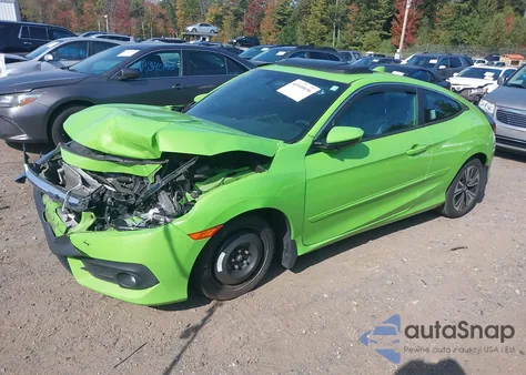 2017 Honda Civic Ex-L z USA, uszkodzony, nr VIN 2HGFC3B78HH352944